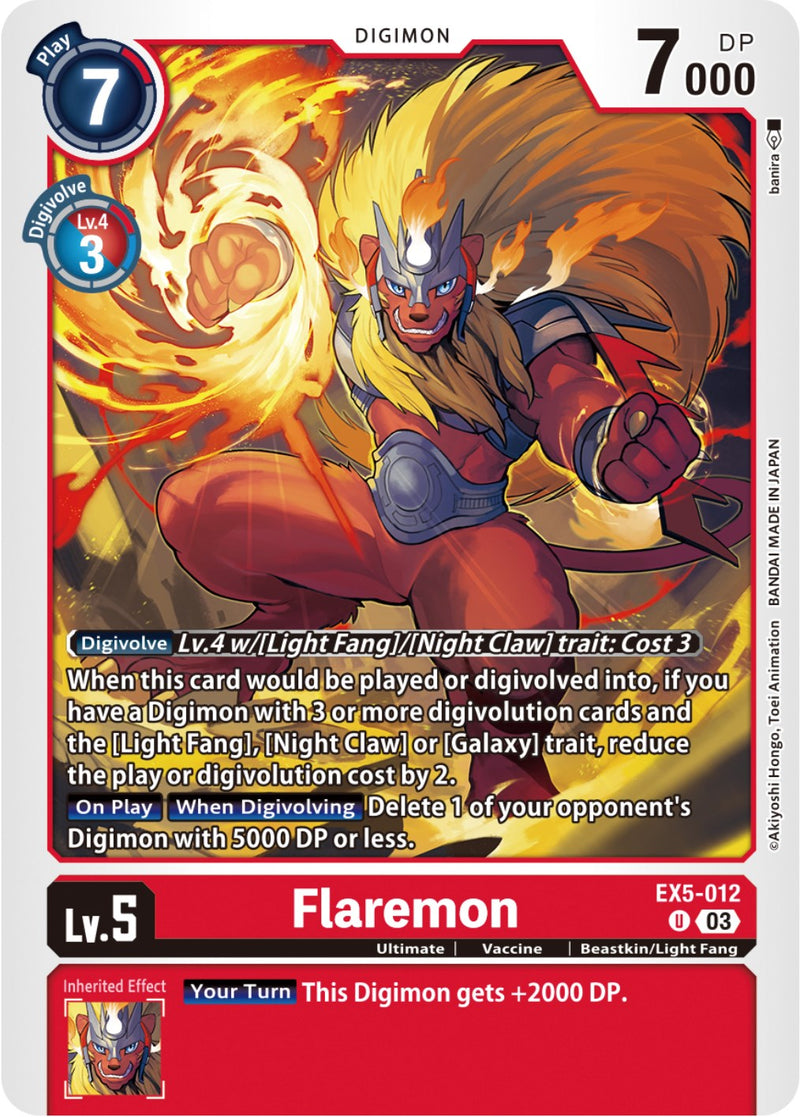 Flaremon [EX5-012] [Coliseo Animal]