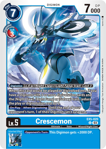 Crescemon [EX5-020] [Coliseo Animal]