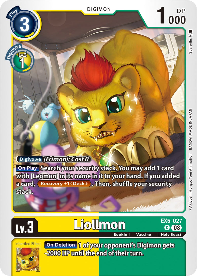 Liollmon [EX5-027] [Coliseo de Animales]