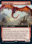 Dragon du chaos (Illustration étendue) [Donjons & Dragons : Adventures in the Forgotten Realms Commander]