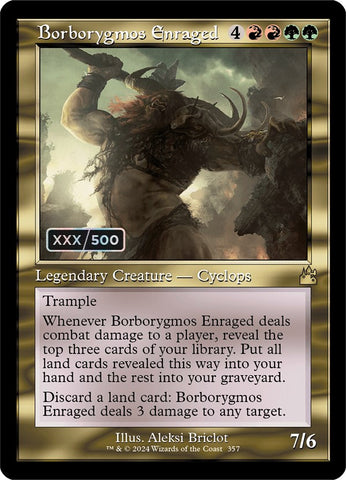 Borborygme enragé (Rétro) (Série limitée) [Ravnica Remastered]