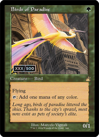 Aves del Paraíso (Retro) (Serializada) [Ravnica Remastered]