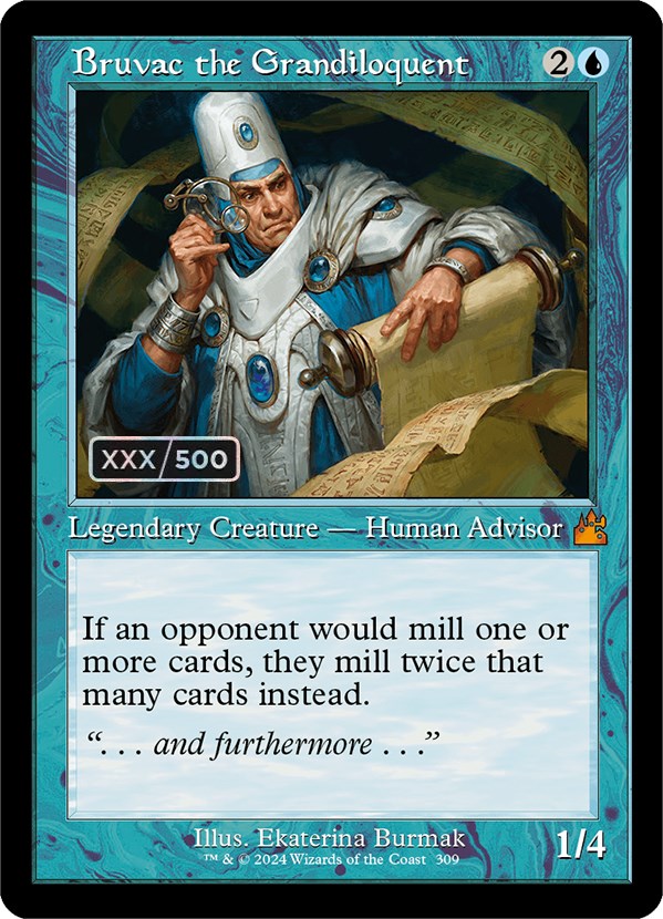 Bruvac le Grandiloquent (Rétro) (Série limitée) [Ravnica Remastered]