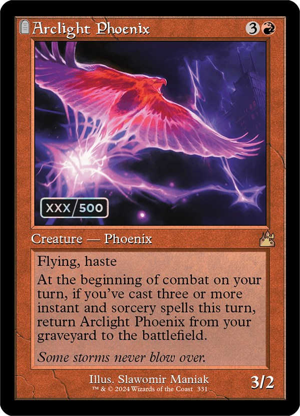 Phénix d'Arclight (Rétro) (Série limitée) [Ravnica Remastered]