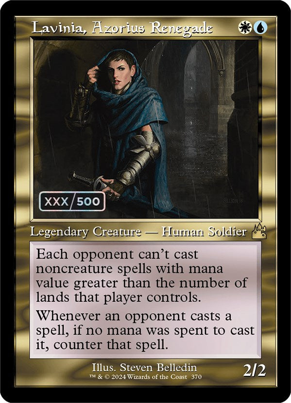 Lavinia, rebelle d'Azorius (Rétro) (Série) [Ravnica Remastered]