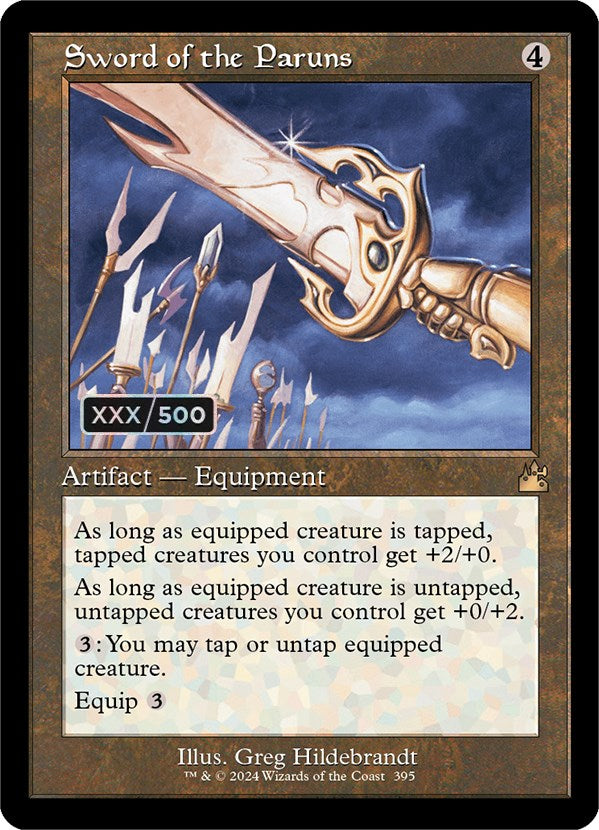 Épée des Paruns (Rétro) (Série) [Ravnica Remastered]