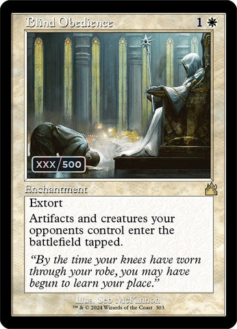 Obediencia ciega (Retro) (Serializado) [Ravnica Remastered]