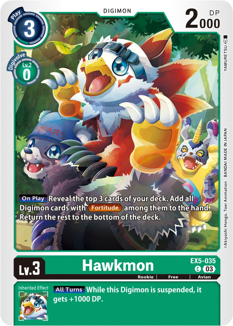 Hawkmon [EX5-035] [Coliseo Animal]