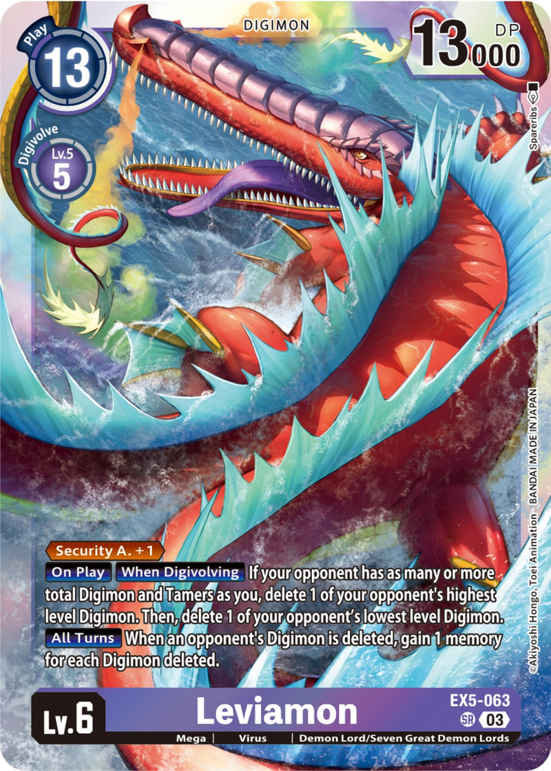 Leviamon [EX5-063] [Coliseo Animal]