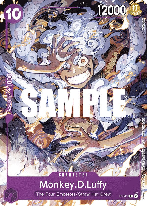 Monkey.D.Luffy (Fiesta de Piratas Vol. 5) [Cartas Promocionales de One Piece]