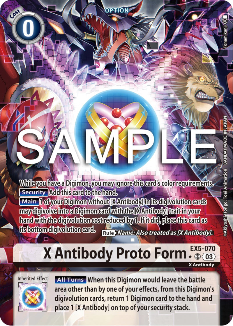 X Antibody Proto Forma [EX5-070] (Arte alternativo) [Coliseo Animal]