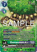 Ebonwumon Ace [EX5-041] (Arte Alternativo) [Coliseo Animal]