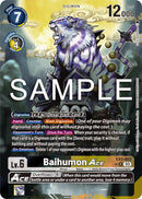 Baihumon Ace [EX5-053] (Arte alternativo) [Coliseo Animal]