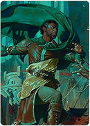 Aragorn, Héros du Cor du Helm – Carte artistique [Le Seigneur des Anneaux : Contes de la Terre du Milieu – Série d'illustrations]