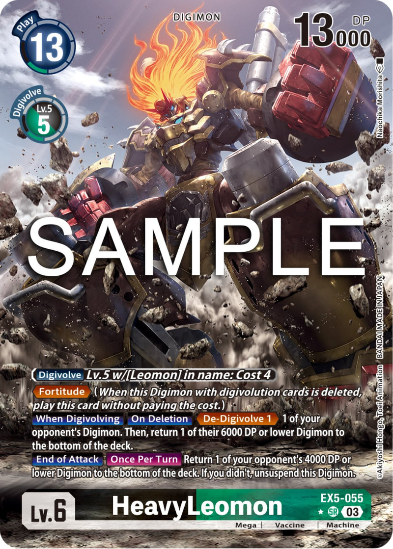 HeavyLeomon [EX5-055] (Arte Alternativo) [Coliseo Animal]