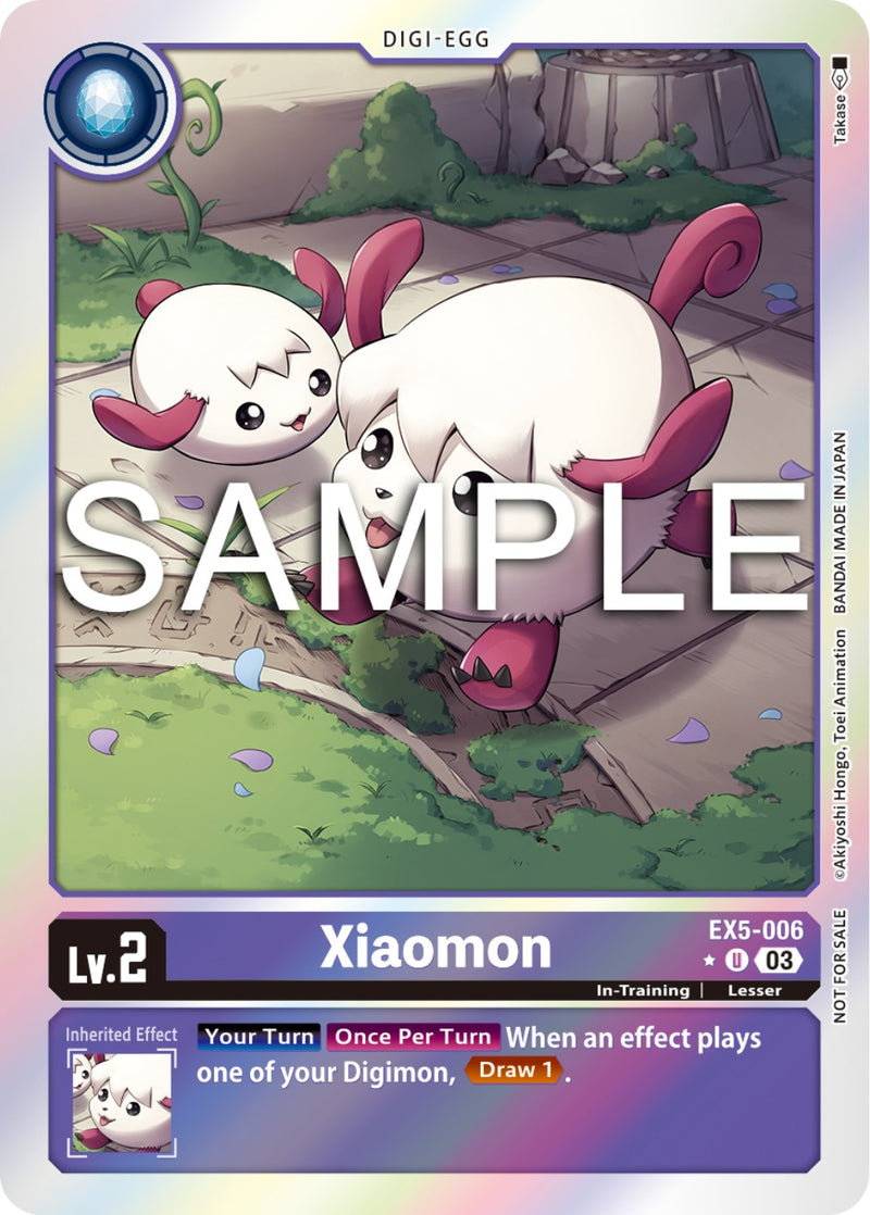 Xiaomon [EX5-006] (Paquete promocional de la caja Coliseo Animal) [Coliseo Animal]