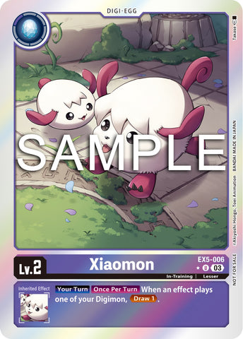 Xiaomon [EX5-006] (Paquete promocional de la caja Coliseo Animal) [Coliseo Animal]