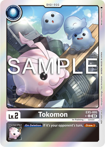 Tokomon [EX5-005] (Paquete Promocional de la Caja Coliseo Animal) [Coliseo Animal]