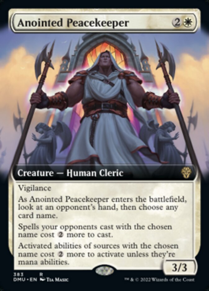 Pacificateur oint (Version étendue) [Dominaria uni]