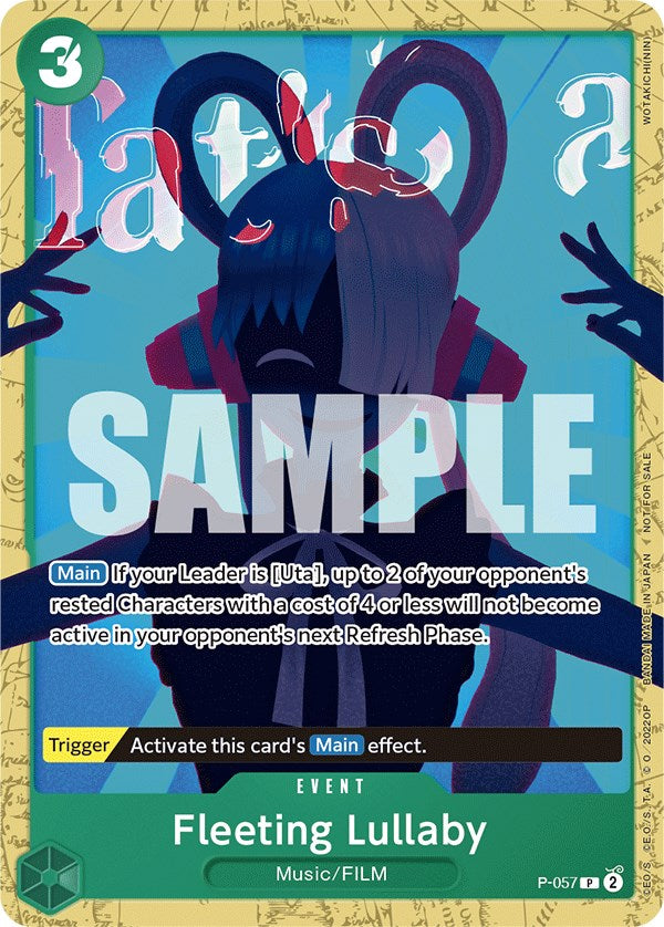 Nana Fugaz (Mazo de Inicio 11: Uta Deck Battle) [Cartas Promocionales de One Piece]