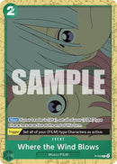 Donde Sople el Viento (Starter Deck 11: Uta Deck Battle) [Cartas promocionales de One Piece]
