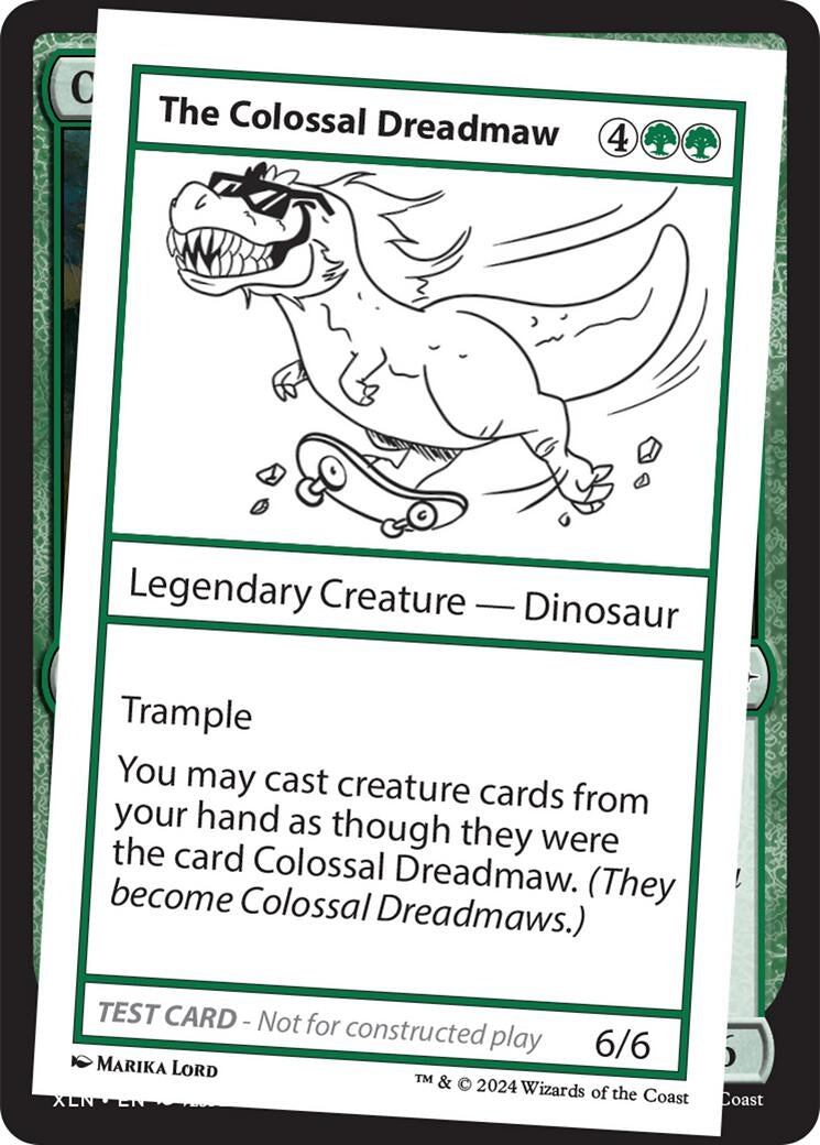 Image for The Colossal Dreadmaw - Magic: The Gathering