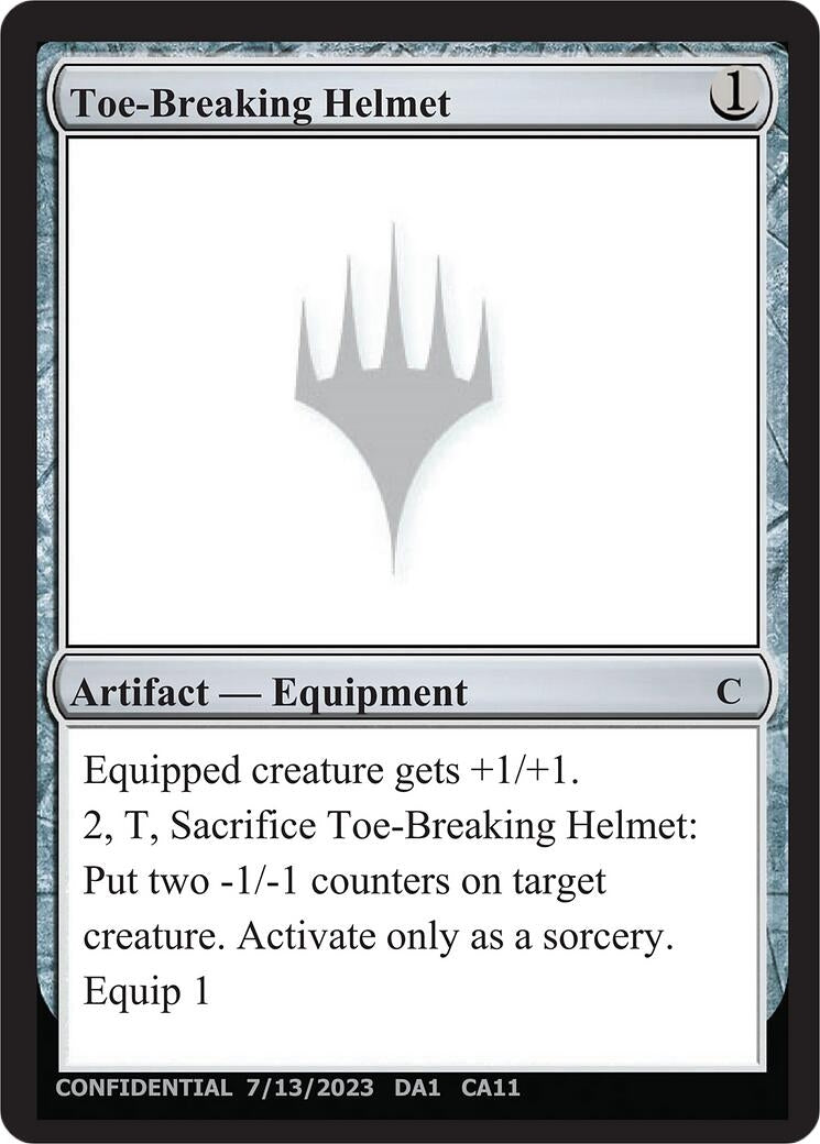 Image for Toe-Breaking Helmet - Magic: The Gathering