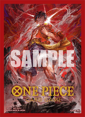 Bandai: Protectores de cartas de 70 unidades - Bandai Card Games Fest 23-24 (Monkey.D.Luffy)