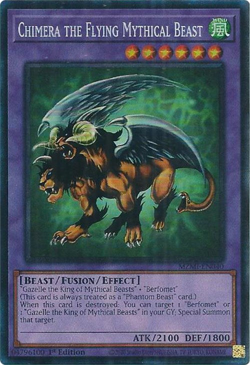 Chimère le Monstre Mythique Volant (CR) [MZMI-EN040] Collector's Rare