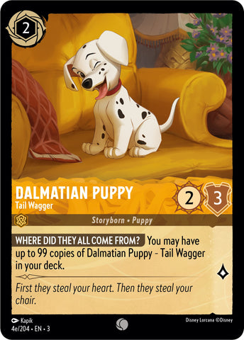 Chiot dalmatien - Queue remuante (4e) (4e/204) [Terres d'Encre]