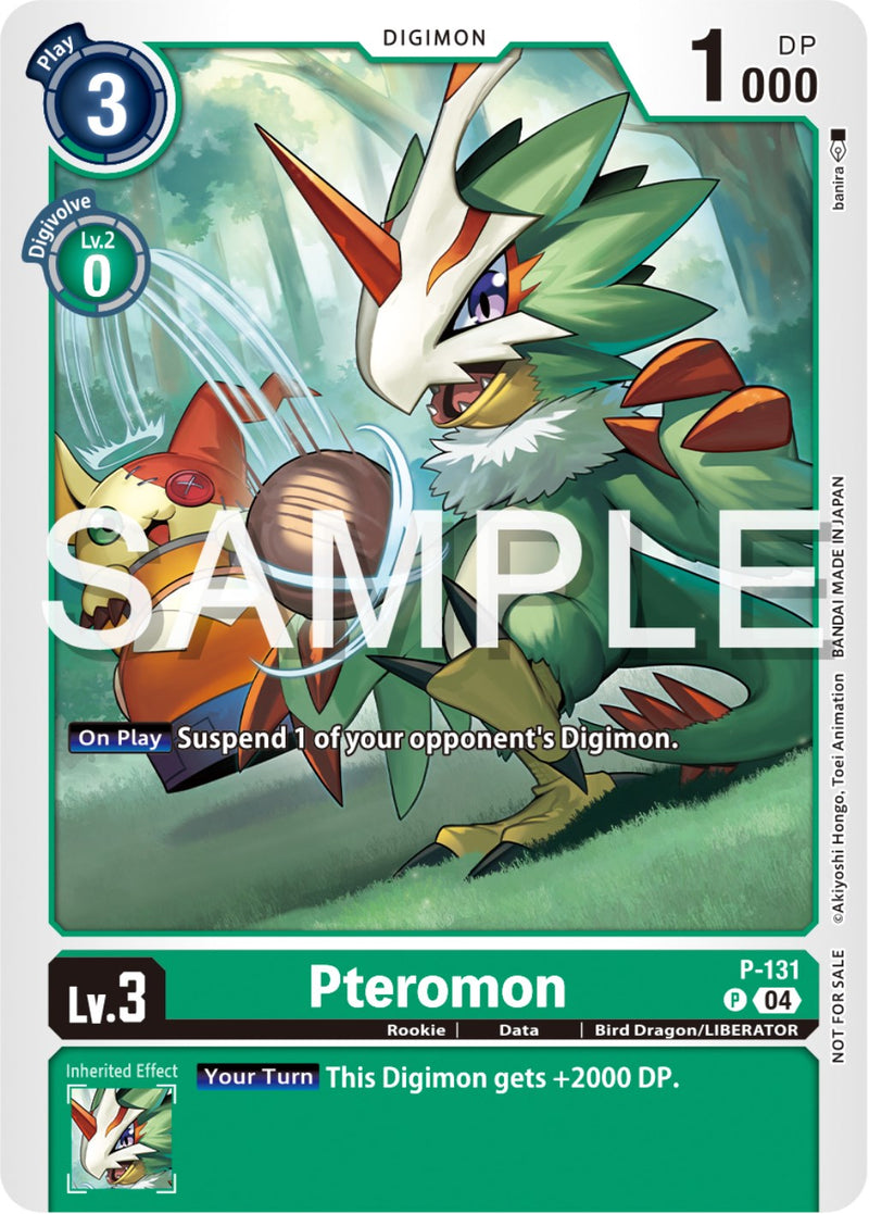 Pteromon [P-131] (Digimon Liberator Promotion Pack) [Cartas promocionales]