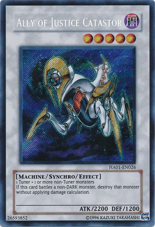 Allié de la Justice Catastor [HA01-FR026] Secrète Rare