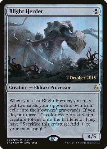 Pastor de plagas (lanzamiento) [Promos de Batalla por Zendikar]