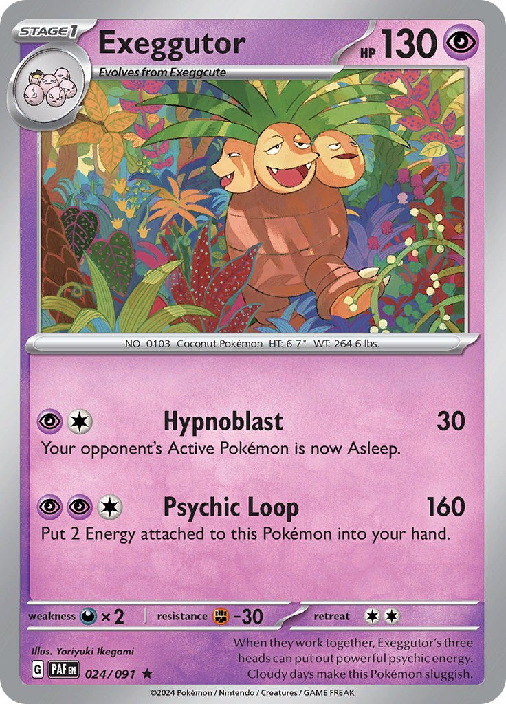 Exeggutor (024/091) [Escarlata y Púrpura: Destinos de Paldea]