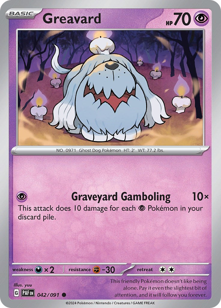 Greavard (042/091) [Escarlata y Púrpura: Destinos de Paldea]