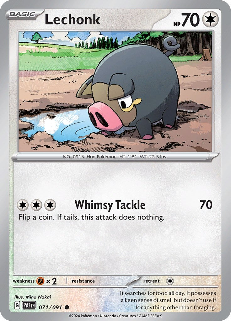 Lechonk (071/091) [Écarlate et Violet : Destinées de Paldea]