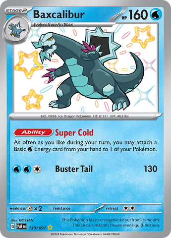 Baxcalibur (130/091) [Escarlata y Púrpura: Destinos de Paldea]