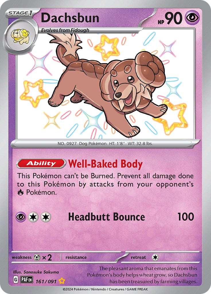 Dachsbun (161/091) [Escarlata y Púrpura: Destinos de Paldea]