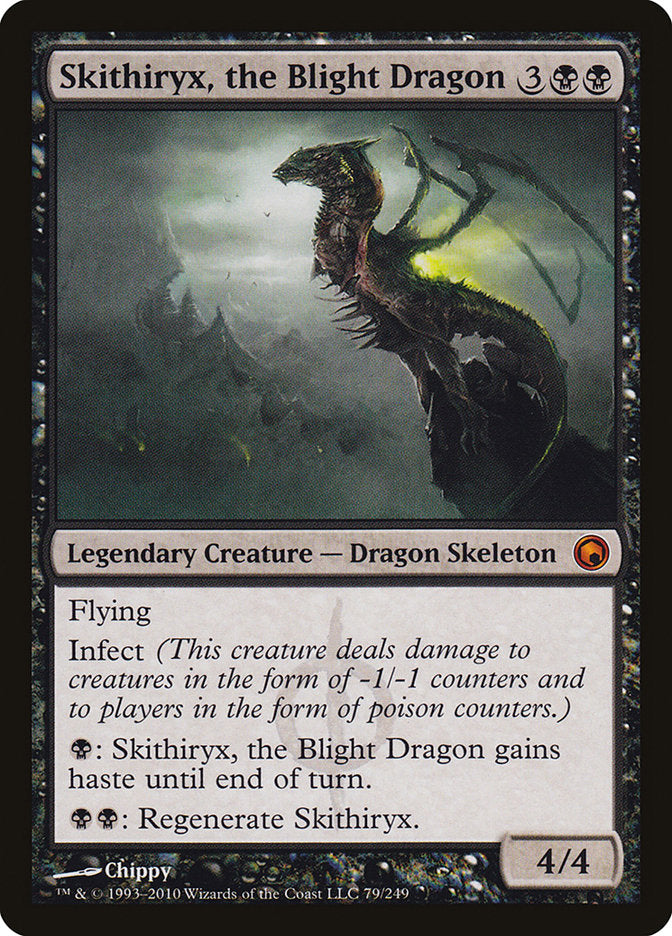 Skithiryx, dragón de la plaga [Cicatrices de Mirrodin]