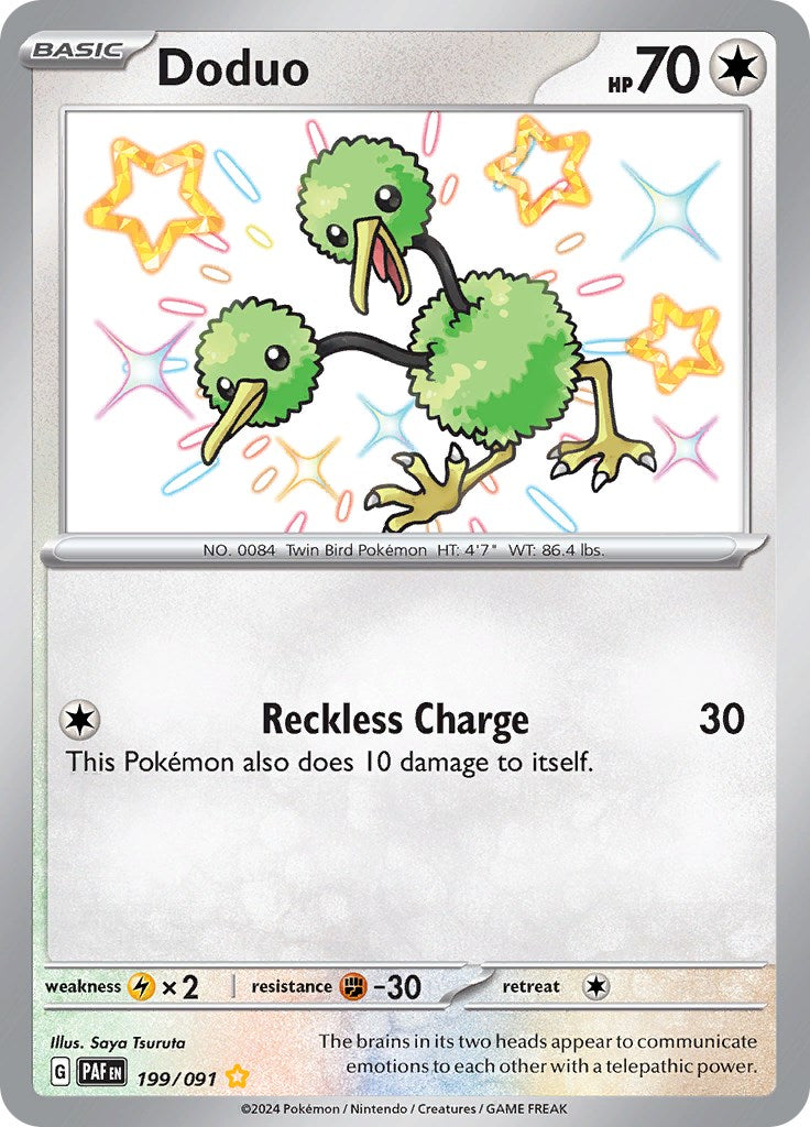 Doduo (199/091) [Écarlate et Violet : Destinées de Paldea]