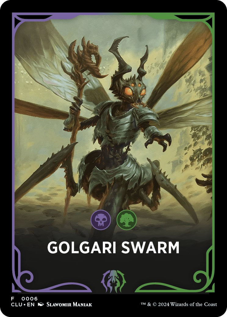 Carte thématique de l'Essaim de Golgari [Ravnica: Édition Cluedo Jetons]