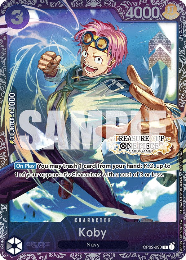 Koby (Copa del Tesoro) [Cartas Promocionales de One Piece]
