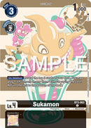 Sukamon [BT3-063] (Digimon Illustration Competition Pack 2023) [Promos de sobres de mejora especiales de lanzamiento]