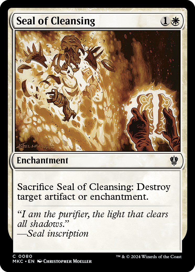 Sceau purificateur [Commander Meurtres au Manoir Karlov]