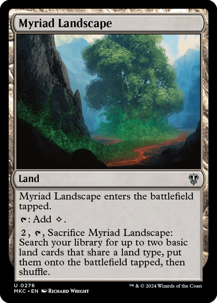 Paysage myriade [Meurtres au manoir Karlov Commander]
