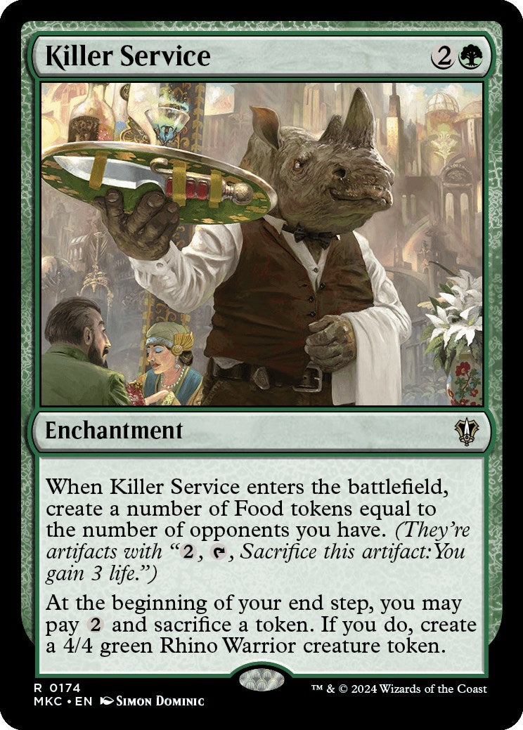 Service mortel [Meurtres au manoir Karlov Commander]