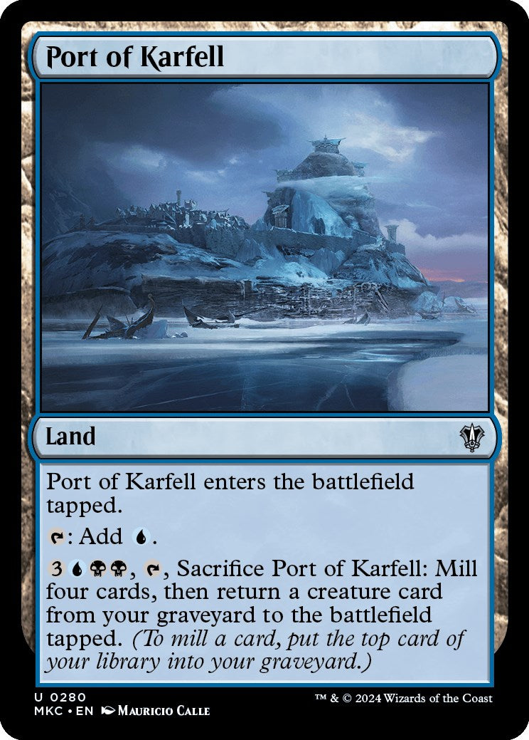 Port de Karfell [Meurtres au Manoir Karlov Commander]