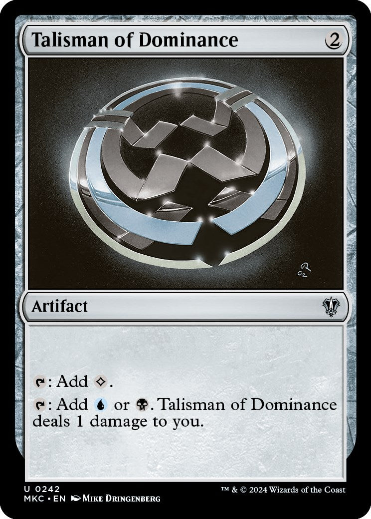 Talisman de domination [Meurtres au manoir Karlov Commander]