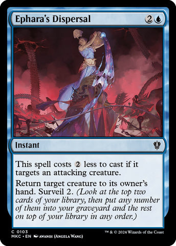 Dispersion d'Ephara [Meurtres au manoir Karlov Commander]