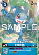 Veemon [BT2-021] (Paquete de competición de ilustración de Digimon 2023) [Promocionales del Booster especial de lanzamiento]